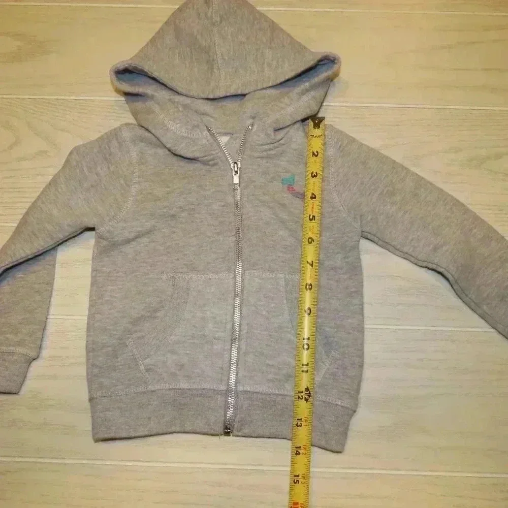 True Religion Toddler Girls Gray Hoodie 24 Months